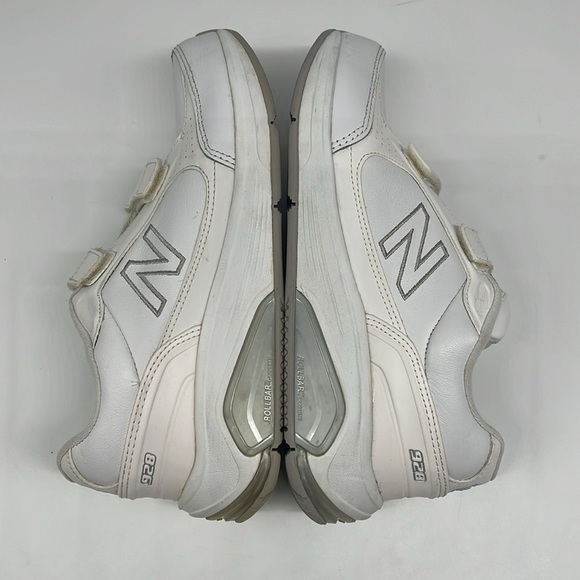 New Balance 928 Women's Hook and Loop White Leather Walking Comfort Shoe 6 - Picture 8 of 12